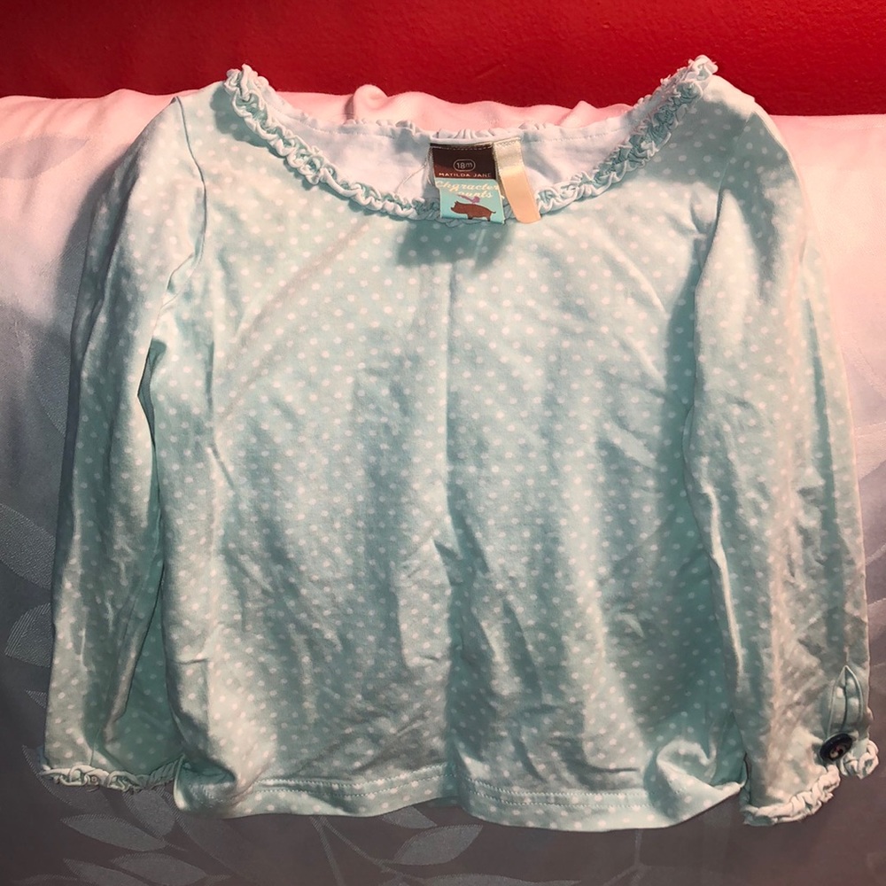Matilda Jane long sleeve shirt size 18 m